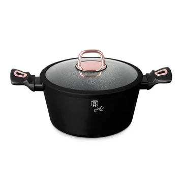 Berlinger Haus Lábas Fedővel 24cm Black Rose BH-8165