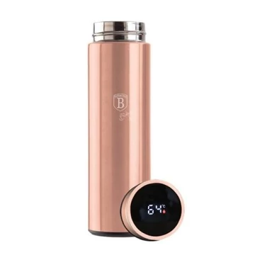 Berlinger Haus LED Kijelzős Ivópalack Rose Gold 450ml BH7954