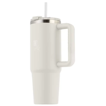 Berlinger Haus Termosz + Szívószál Rozsdamentes Acél Sahara 1L BH-8831