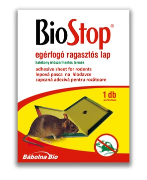 BioStop Egérragasztós Egérfogó Lap 1db