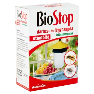 BioStop Darázs- és Légycsapda Utántöltő 3db