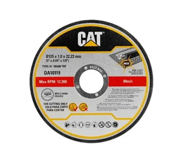 CAT Fém Vágókorong 10db 125x1x22mm DA10902
