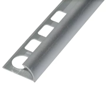 Ezüst Alumínium Élvédő &amp;quot;C&amp;quot; 10mm - 2,5m