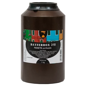 Bayferrox Porfesték Fekete 1kg