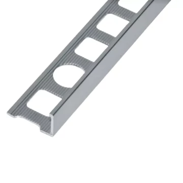 Ezüst Eloxált Alumínium Élvédő &amp;quot;L&amp;quot; 10mm - 2,5m
