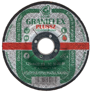 Graniflex Kő Tisztítókorong 125 x 6mm