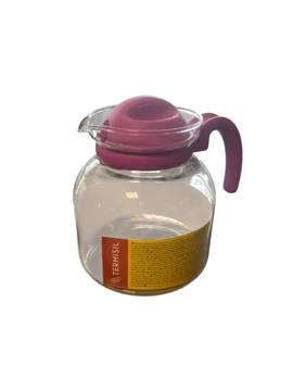 Hőálló Üvegkancsó Rózsaszín 1,85L TM4