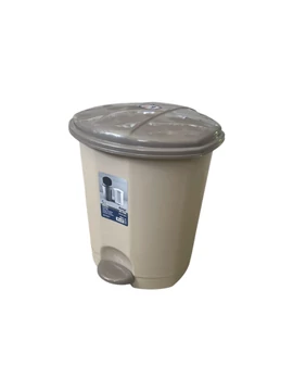 Pedálos Szemetes Bézs 5L DÜ1