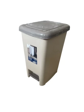 Pedálos Szemetes Bézs 25L DÜ163
