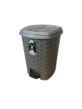Pedálos Szemetes Star Ezüst 22L ER189