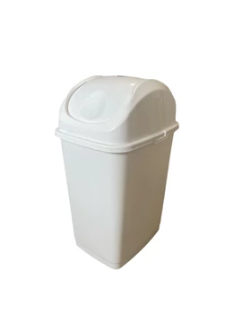 Billenős Szemetes Slim Fehér 18L DÜ31