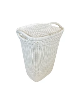 Curver Szennyestartó Knit Fehér 57L CU1046