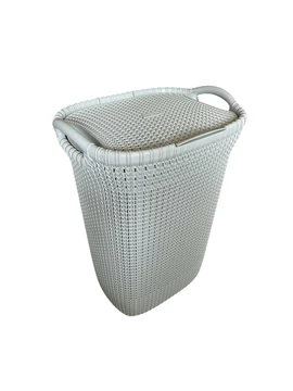 Curver Szennyestartó Knit Krém 57L CU1046