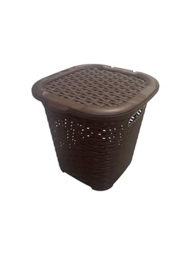 Rattan Szennyestartó Barna 15L DÜ49