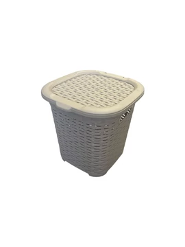 Rattan Szennyestartó Bézs 15L DÜ49