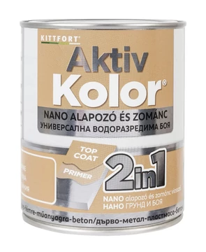 Kittfort Aktívkolor Pinia Vízbázisú Alapozó És Zománc 0,75L