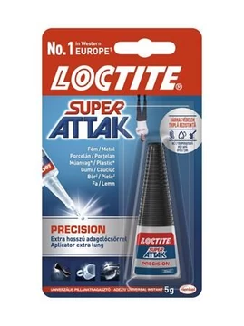 Loctite Super Attak Precision Pillanatragasztó Gél 5g