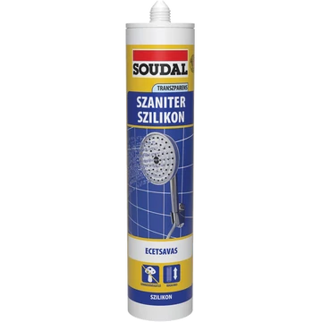 Soudal Szaniter Szilikon Transzparens