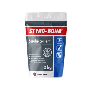Styro-Bond Szürke Cement 2kg