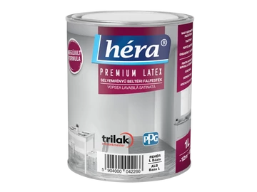 Héra Kolor Prémium Latex Selyemfényű Beltéri Falfesték Fehér &amp;quot;L&amp;quot; 1L