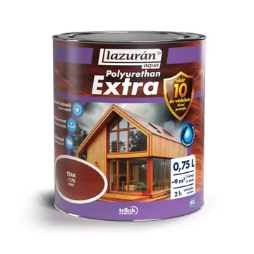Lazurán Aqua Polyuretán Extra Lazúr Teak 1770 0,75L