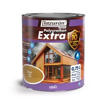 Lazurán Aqua Polyuretán Extra Lazúr Tölgy 1440 0,75L