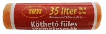 Tuti Szemeteszsák Köthető Füles 35L 20db PD68