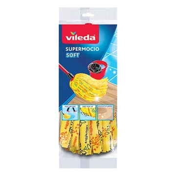 Vileda Gyorsfelmosó Soft Felmosófej Pattintós FH19
