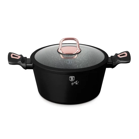Berlinger Haus Lábas Fedővel 24cm Black Rose BH-8165