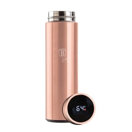 Berlinger Haus LED Kijelzős Ivópalack Rose Gold 450ml BH7954