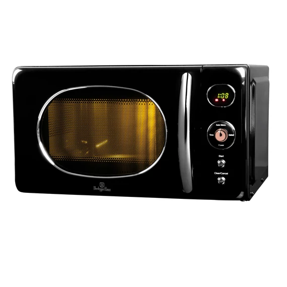 Berlinger Haus Digitális Mikrohullámú Sütő 20L 800W Blackrose BH9698