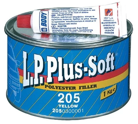 Body 205 LP Plus Soft Javítókitt Sárga