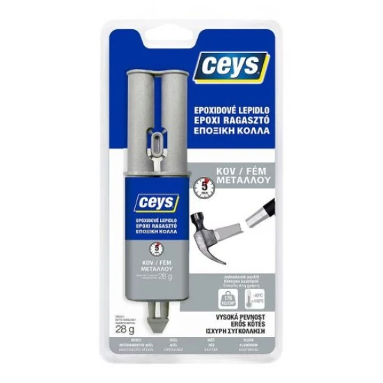 Ceys Epoxy Fém Ragasztó 2k 28g 