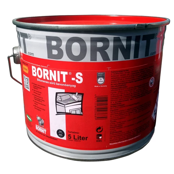 Bornit-S Bitumenes Bevonóanyag 5L