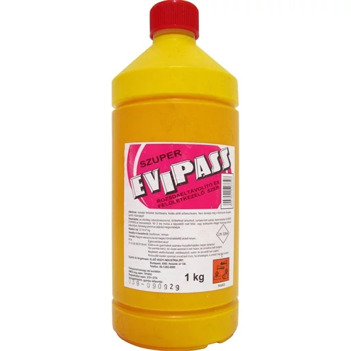 EVIPASS Rozsdaeltávolító