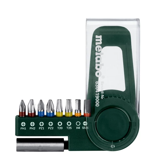 Metabo Bitkészlet 9 Részes 630419000
