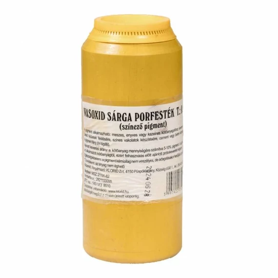 Vasoxid Porfesték Sárga 0,5kg