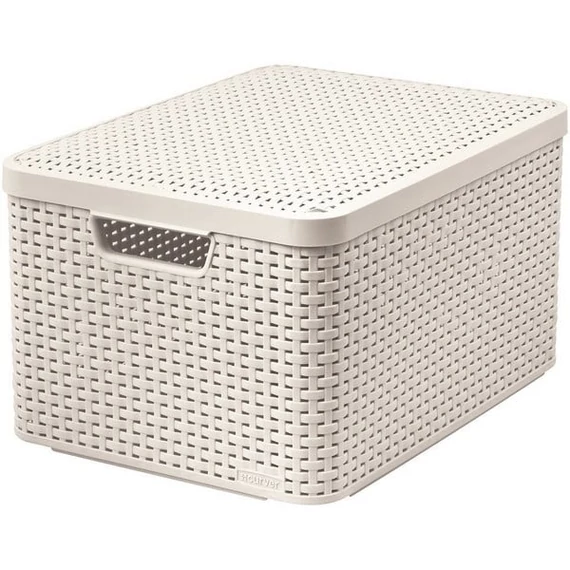 Curver Rattan Kosár Tetővel 7L CU955