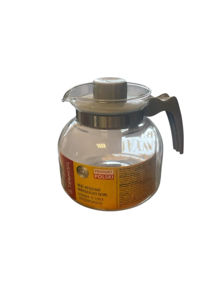 Hőálló Üvegkancsó Bézs 1,5L TM17