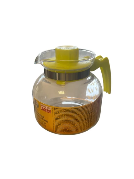 Hőálló Üvegkancsó Sárga 1,5L TM17