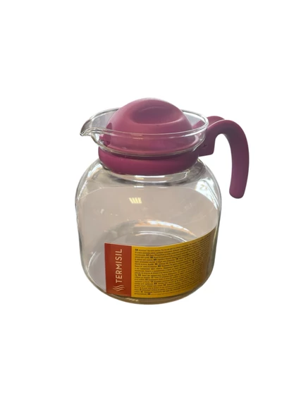 Hőálló Üvegkancsó Rózsaszín 1,85L TM4