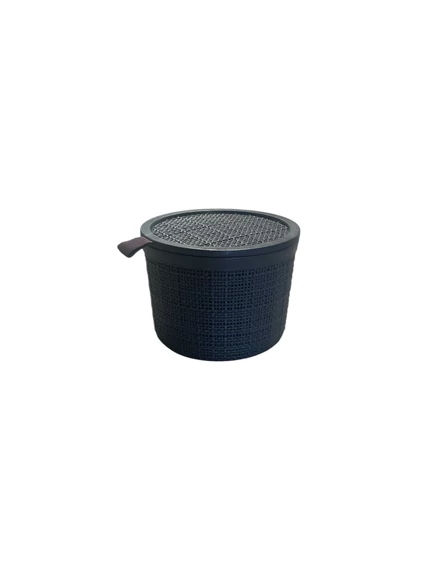 Curver Jute Kosár Tetővel 2L Sötétszürke CU1218