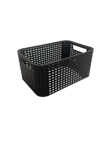 Curver Rattan Kosár Sötétszürke "S" CU684