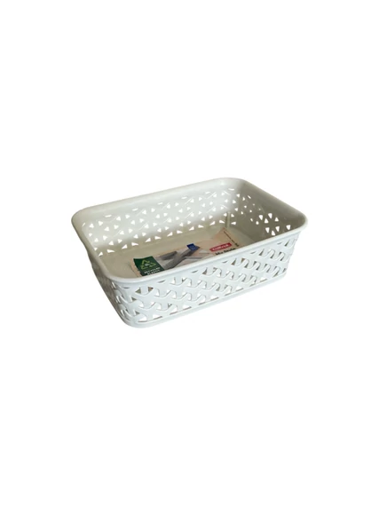 Curver Rattan Kosár Fehér CU770 