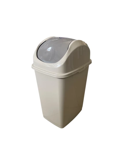 Billenős Szemetes Slim Bézs 18L DÜ31