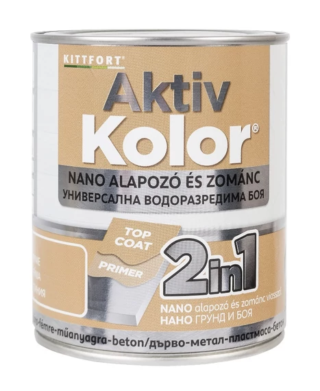 Kittfort Aktívkolor Pinia Vízbázisú Alapozó És Zománc 2,5L