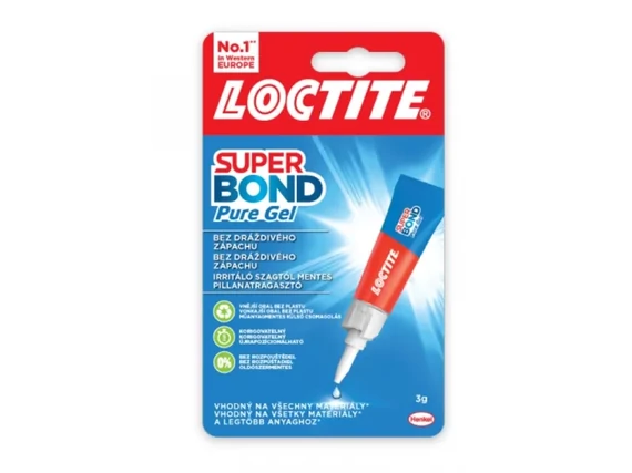 Loctite Super Bond Pure Pillanatragasztó Gél 3g
