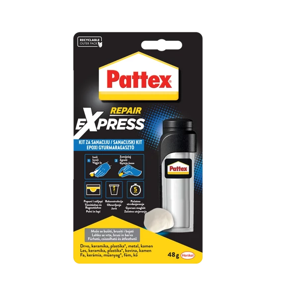Pattex Repair Express 2K Epoxy Ragasztó 48g