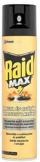 RAID Max Mászórovarirtó Aeroszol 400ml