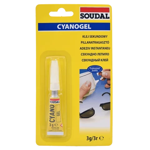 Soudal Cyanogel Pillanatragasztó 3g